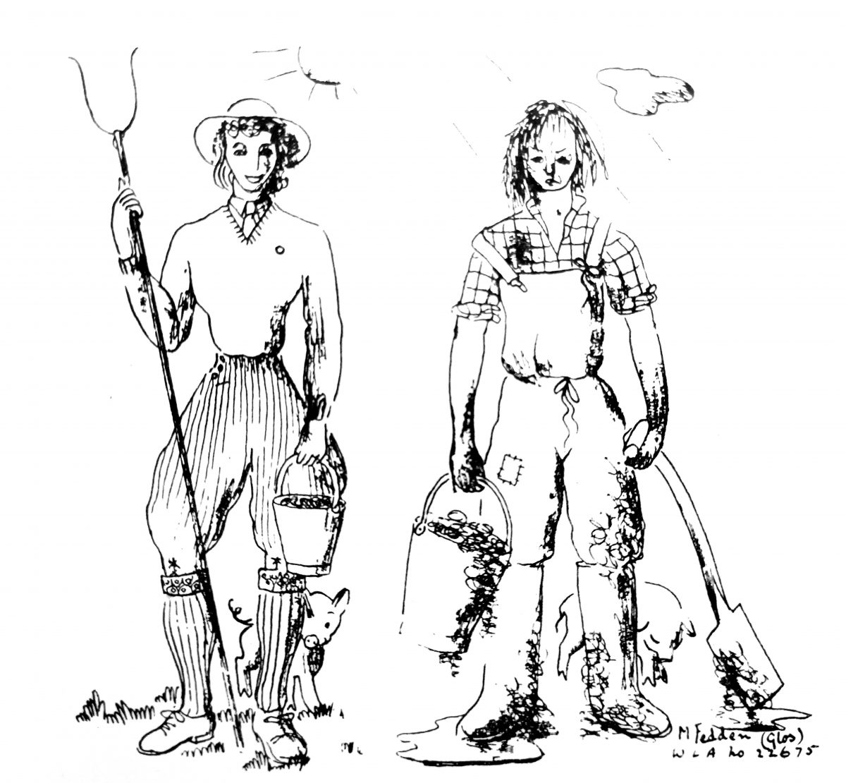 The Land Girl Inexpensive Progress