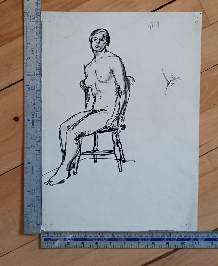 Barnett Freedman - Seated Woman