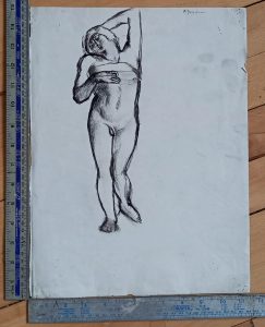 Barnett Freedman - Stretching Nude