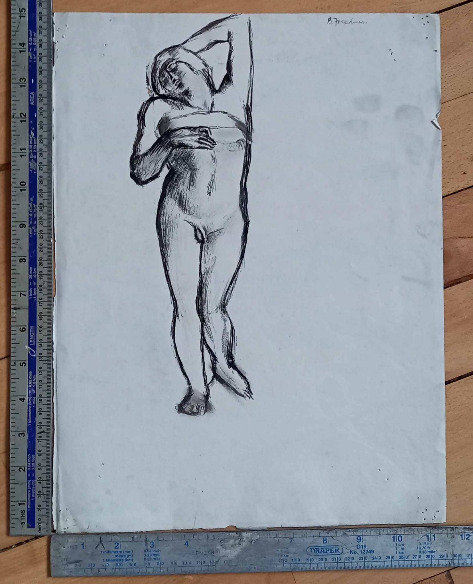 Barnett Freedman - Stretching Nude