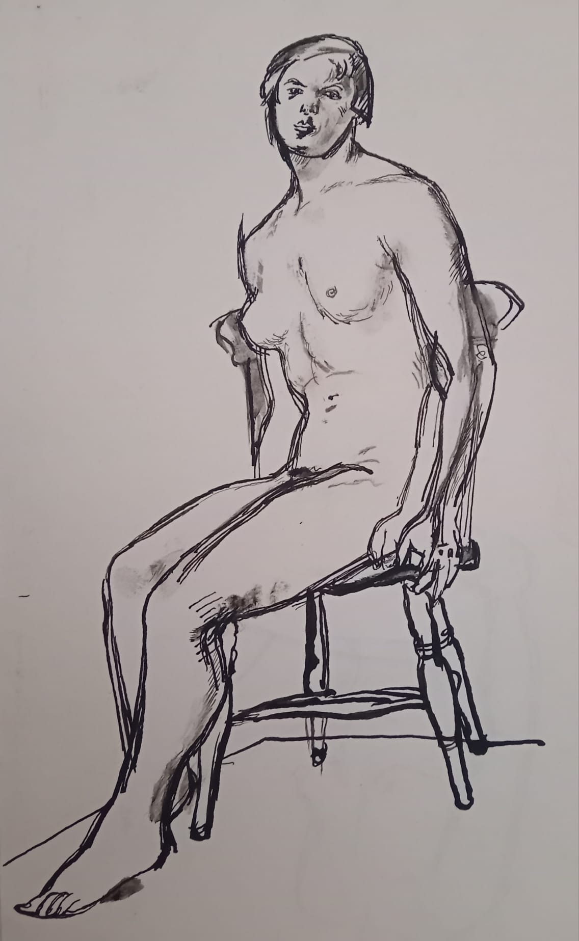 Barnett Freedman - Seated Woman