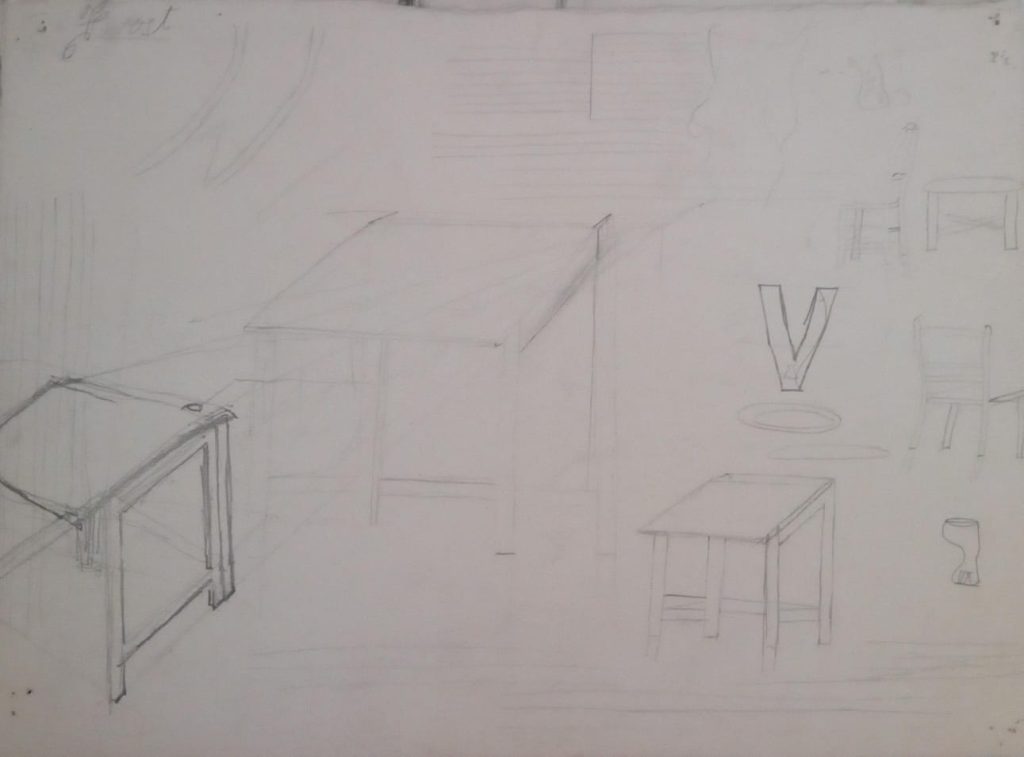 Vincent Freedman drawing
